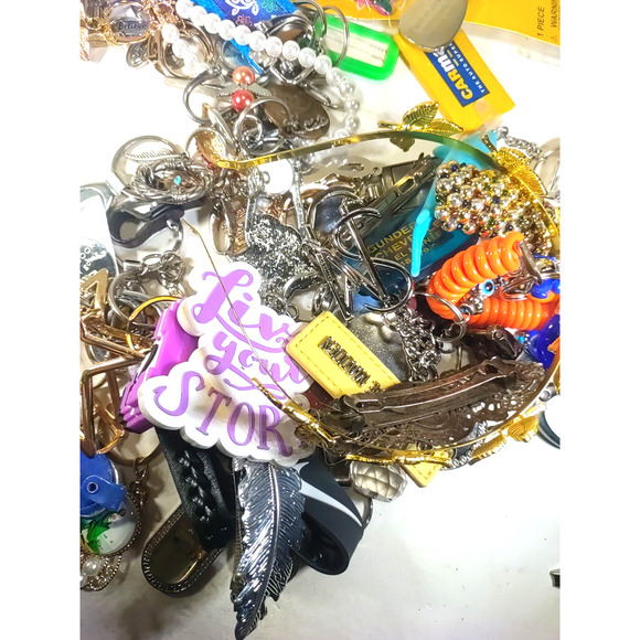 Junk Drawer Lot Keychain Barrettes 2.9 Lbs - Picture 14 of 16